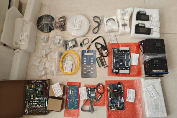 Kit xp600 for Upgrading Chinese Inkjet Printer with 2 xp600 printheads (roll to roll style) - Image 3