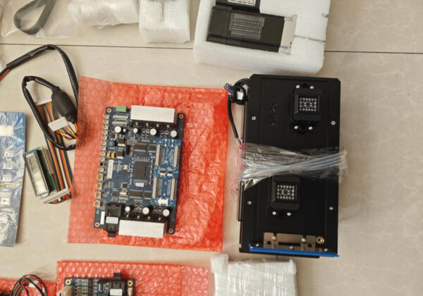 Kit xp600 for Upgrading Chinese Inkjet Printer with 2 xp600 printheads (roll to roll style) - Image 4